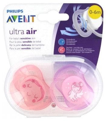 Avent - Ultra Air 2 Orthodontic Soothers 0-6 Months