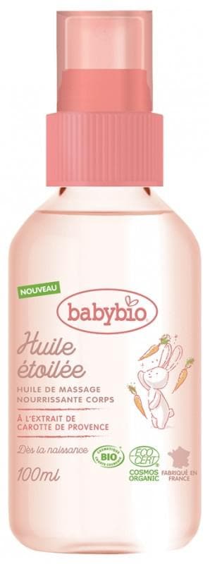 Babybio Huile Étoilée Nourishing Body Massage Oil Organic 100ml