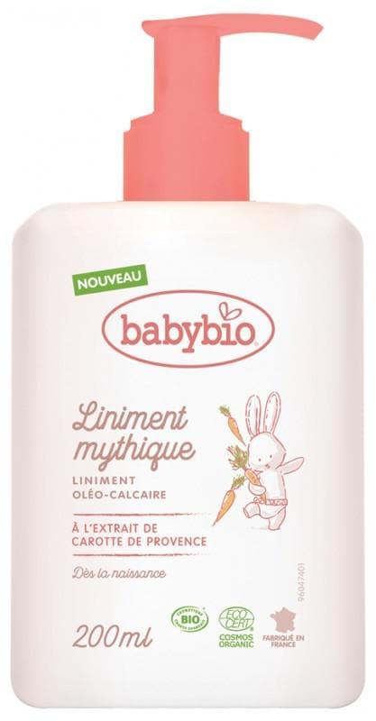 Babybio Mythical Liniment Organic Oleo-Calcium Liniment 200ml