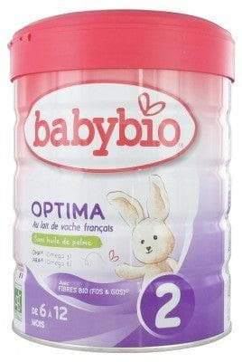 Babybio - Optima 2 from 6 to 12 Months Organic 800g