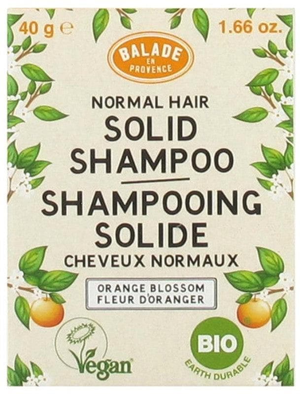 Balade en Provence Organic Solid Shampoo Normal Hair Orange Blossom 40g