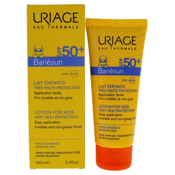 Bariesun Milk Lotion For Kids SPF 50 by Uriage for Kids 3.4 oz Sunscreen