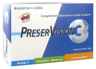 Bausch + Lomb - PreserVision 3 60 Capsules