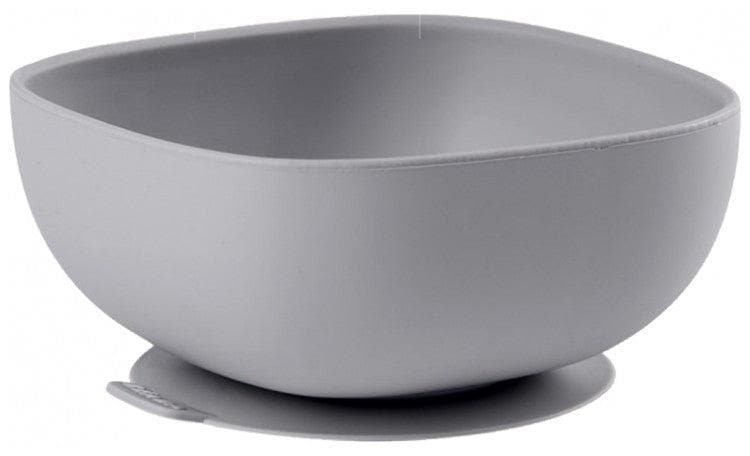 Béaba Silicone Bowl With Suction Cup 4 Months and + Colour: Grey