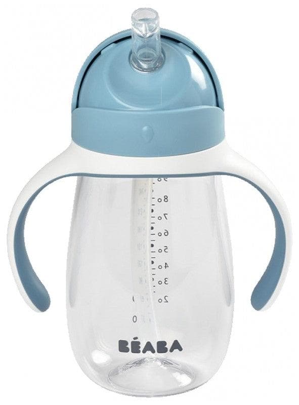 Béaba - Straw Cup 300ml 8 Months and + - Colour: Blue