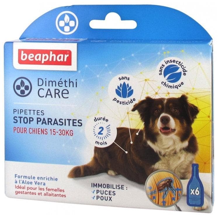Beaphar Diméthicare Stop Parasites Dogs 15-30 Kg 6 Pipettes