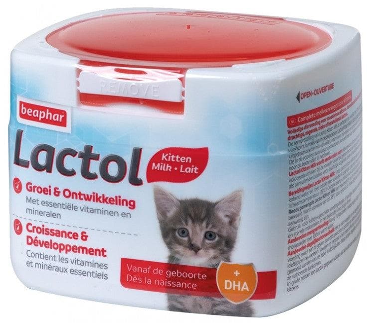 Beaphar Lactol Growth and Development Breastfeeding Milk for Kittens 250g
