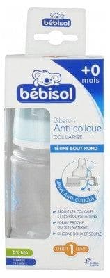 Bébisol - Anti-Colic Bottle 120ml +0 Months Flow 1