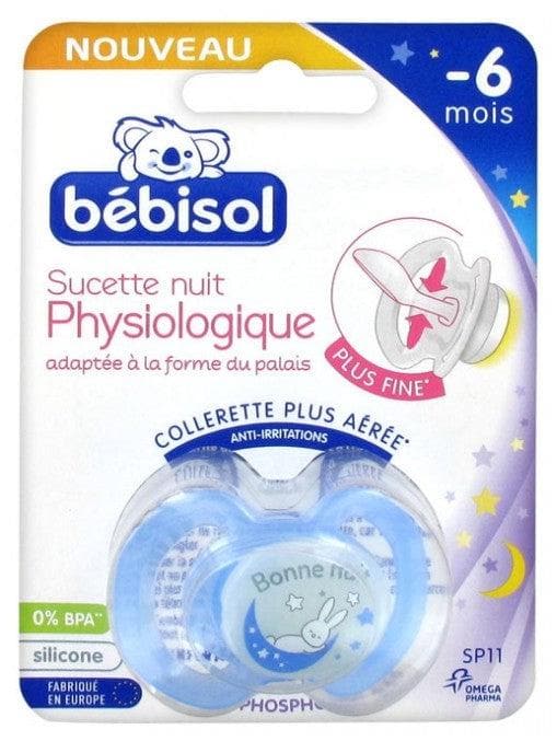Bébisol Night Physiologic Silicon Dummy -6 Months SP11 Model: Bonne Nuit Blue