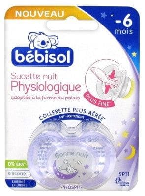 Bébisol - Night Physiologic Silicon Dummy -6 Months SP11