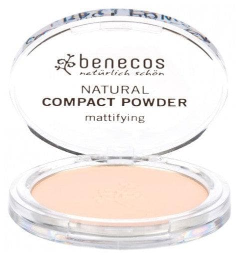 Benecos - Compact Powder 9g - Colour: Porcelain