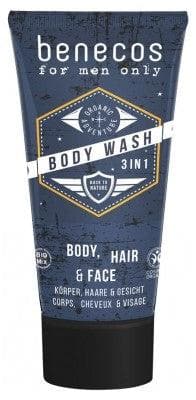Benecos - For Men Only Body Wash 3-in-1 Organic 200ml