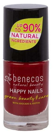 Benecos Happy Nails Nails Polish 5 ml Colour: Cherry Red