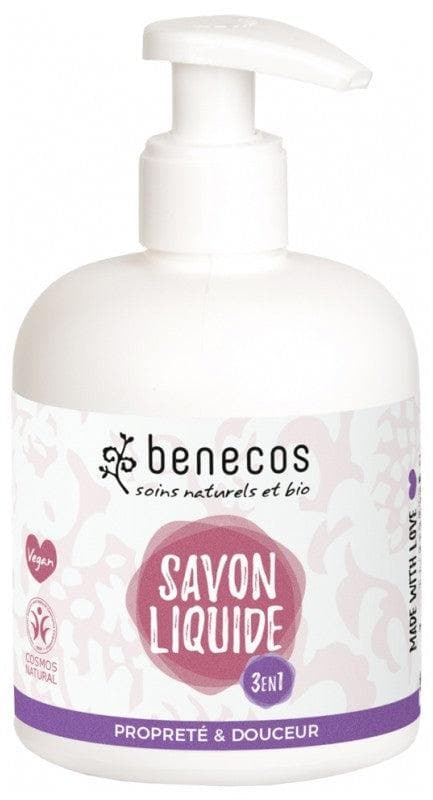 Benecos Liquid Soap 3in1 Cleanliness and Softness 300ml