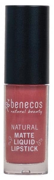 Benecos Natural Matte Liquid Lipstick 5ml Colour: Rosewood Romance