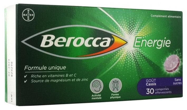 Berocca Energy Blackcurrant Flavour 30 Effervescent Tablets