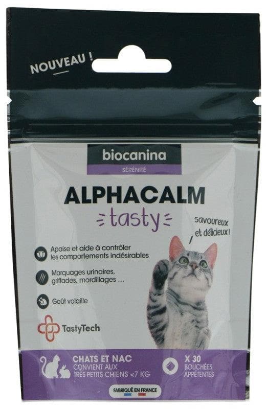 Biocanina Alphacalm Tasty Cats New Pets Very Small Dogs 30 Appetizing Bites