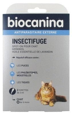 Biocanina - Insect Repellent Spot-On Cat 2 Pipettes of 2ml