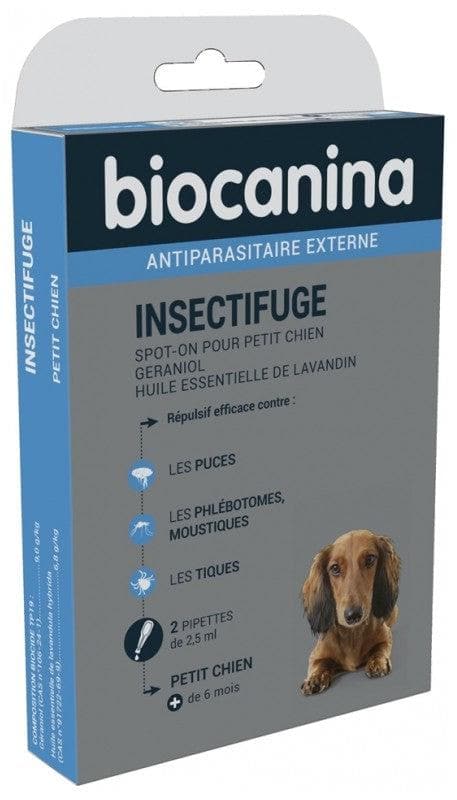 Biocanina Insect Repellent Spot-On Small Dog 2 Pipettes of 2,5ml