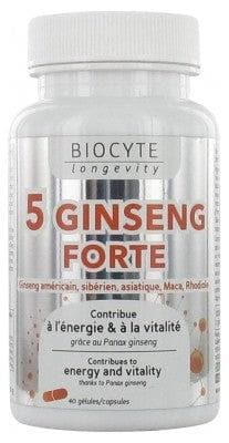 Biocyte - Longevity 5 Ginseng Forte 40 Capsules