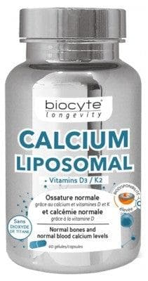 Biocyte - Longevity Calcium Vitamins D3 + K2 60 Capsules