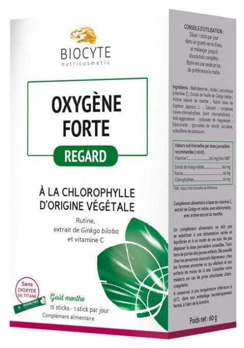Biocyte Oxygène Forte Look 15 Sticks