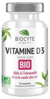 Biocyte - Vitamin D3 Organic 30 Tablets