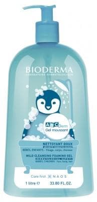 Bioderma - ABCDerm Mild Cleansing Foaming Gel 1L