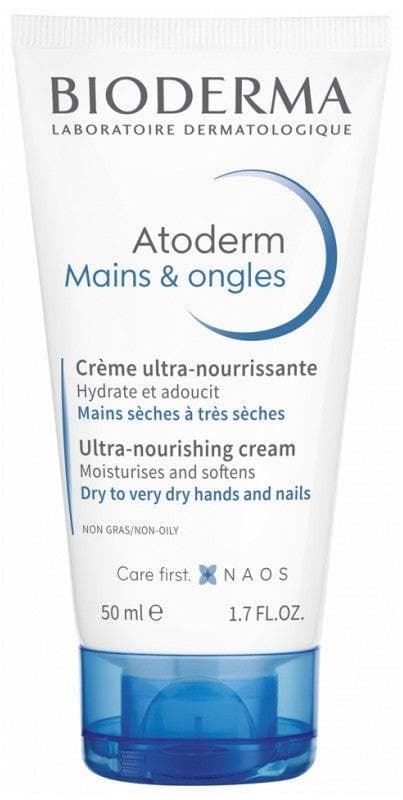 Bioderma Atoderm Ultra-Nourishign Cream Hands & Nails 50ml