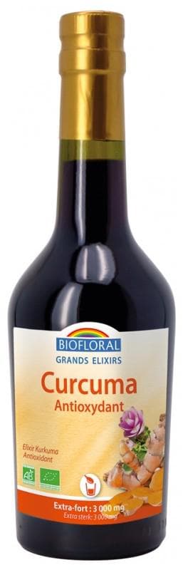 Biofloral Grands Elixirs Organic Turmeric Antioxidant 375ml