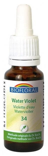 Biofloral Organic Bach Flowers Communication Sociability Water Violet n°34 20 ml