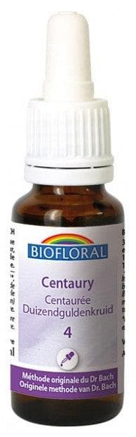 Biofloral Organic Bach Flowers Remedies Balance Calm Centaury n°4 20 ml