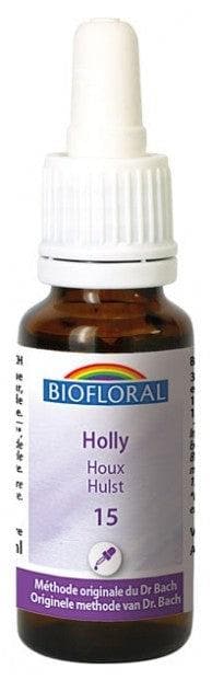 Biofloral Organic Bach Flowers Remedies Balance Calm Holly n°15 20 ml
