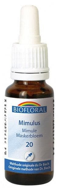 Biofloral Organic Bach Flowers Remedies Serenity Mimulus n°20 20 ml