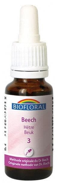 Biofloral Organic Bach Flowers Understanding Acceptation Beech n°3 20 ml