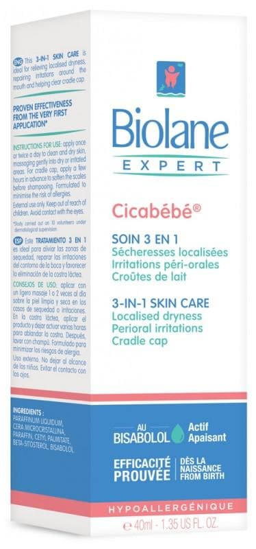 Biolane Expert Cicabébé 3-in-1 Skin Care 40ml