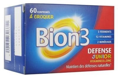 Bion 3 - Defense Junior 60 Tablets to Crunch