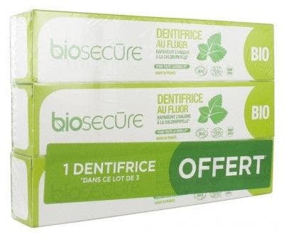 Biosecure - Fluoride Toothpaste 3 x 75ml