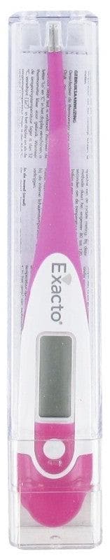 Biosynex Exacto Flexible Digital Thermometer Colour: Pink