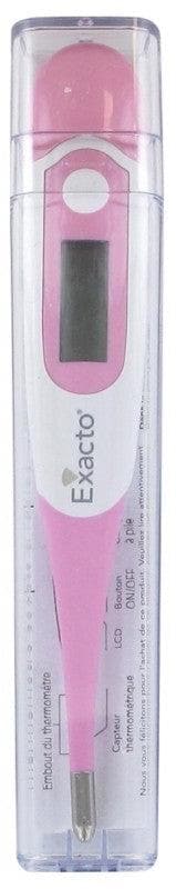 Biosynex Exacto Thermometer Soft & Fast Colour: Pink