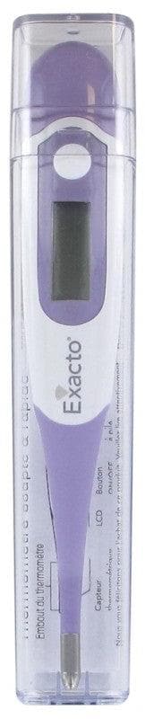 Biosynex Exacto Thermometer Soft & Fast Colour: Purple