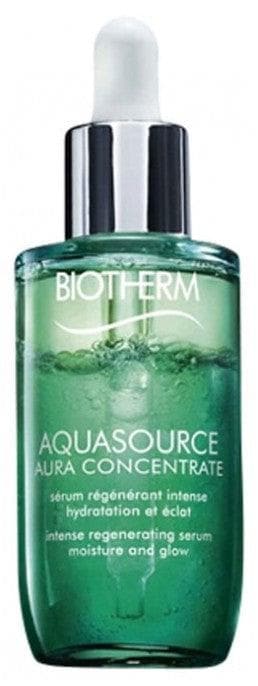 Biotherm Aquasource Aura Concentrate Intense Regenerating Serum Moisture and Glow 50ml