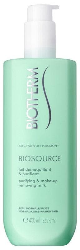 Biotherm Biosource Purifying & Make-up Removing Milk Normal to Combination Skin 400ml