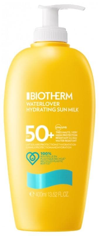 Biotherm Waterlover Sun Milk Protection and Hydration SPF50+ 400ml