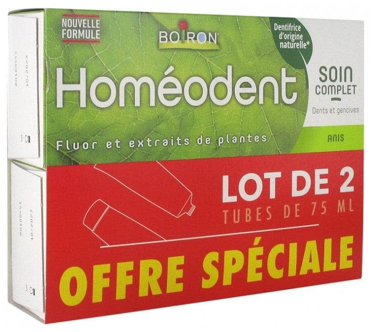 Boiron Homéodent Complete Care for Teeth and Gums 2 x 75ml Flavour: Anise