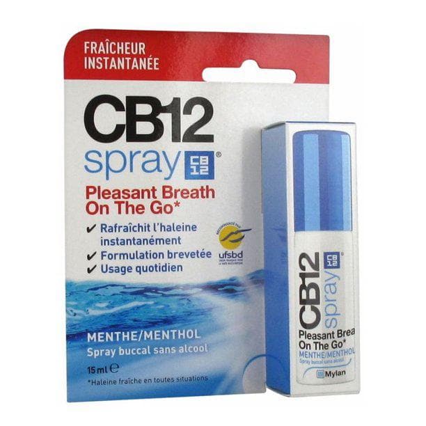 CB12 Oral Spray Alcohol Free Mint 15ml