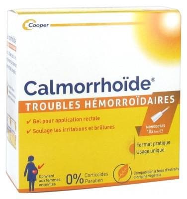 Calmorrhoïde - Hemorrhoidal Disorders 10 Single-Doses