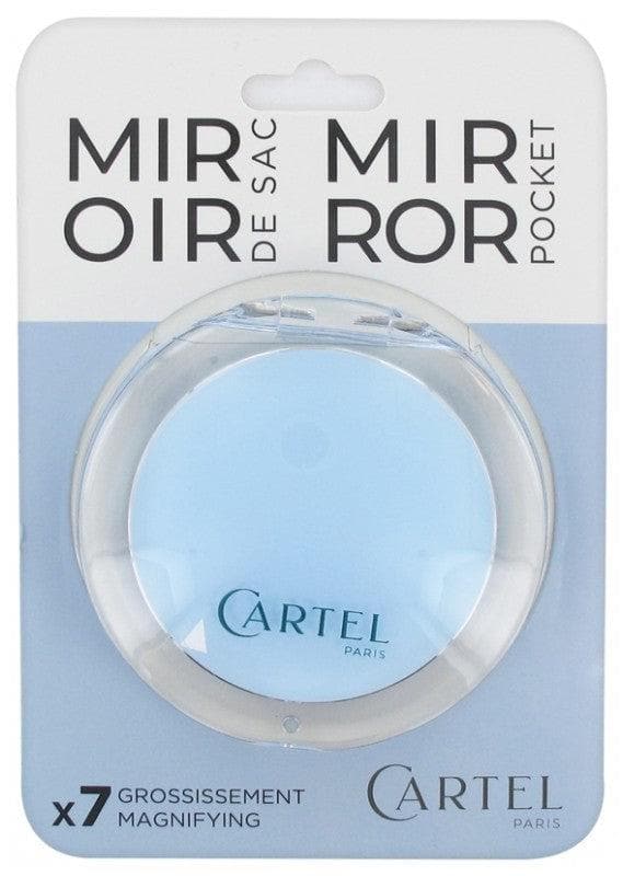 Cartel Paris - Round Bag Mirror - Colour: Blue