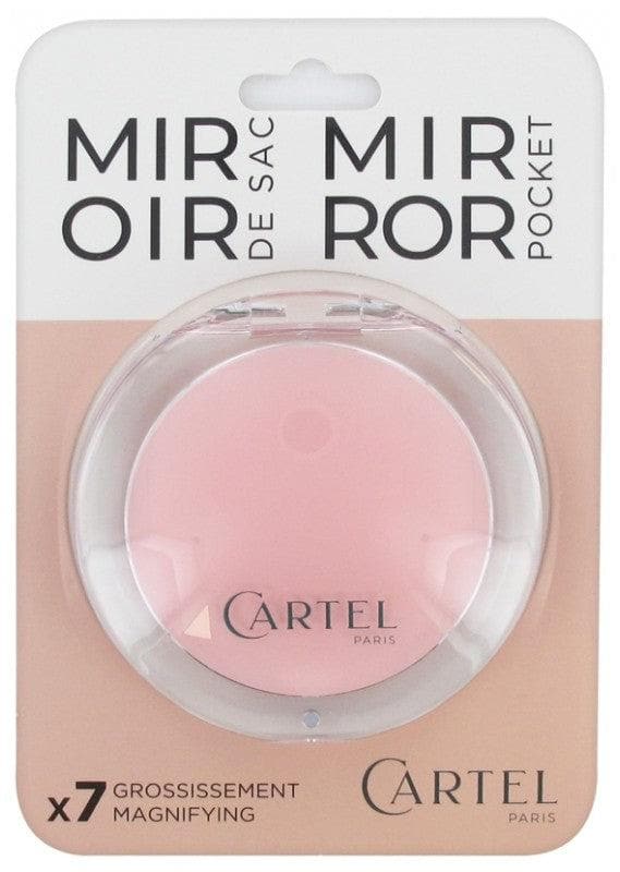 Cartel Paris - Round Bag Mirror - Colour: Pink