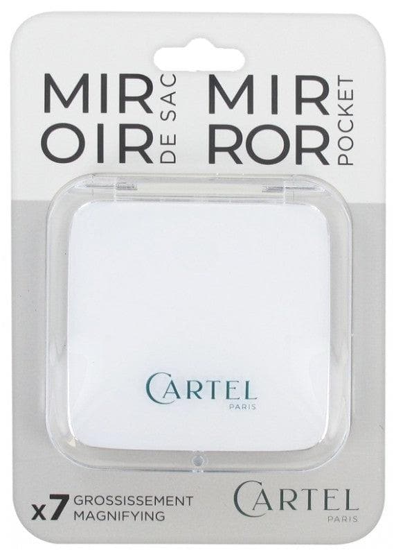 Cartel Paris - Square Bag Mirror - Colour: White